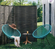 Outdoor Hammock Weave Patio Chair (Set of 2) new and assembled