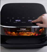 T-fal Surface XXL 6.3 Qt Infrared Air Fryer, 1800W, No Preheat, Black! (USED - WORKS GREAT)