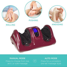 Best Choice Products Therapeutic Kneading & Rolling Shiatsu Foot Massager w/ High Intensity Rollers, Remote!! BRAND NEW!!
