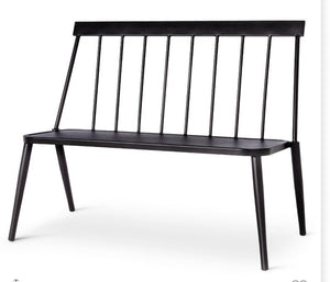 Windsor Metal Stack Patio Bench from Threshold- new!