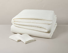Fine Stripe Duvet & Sham Set Twilight Taupe/Sour Cream - Hearth & Hand!! NEW!!