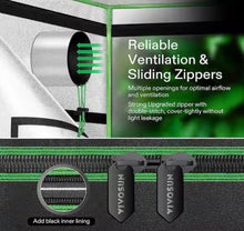 3 ft. x 3 ft. Mylar Hydroponic Grow Tent with Observation Window and Floor Tray! (NEW IN BOX)