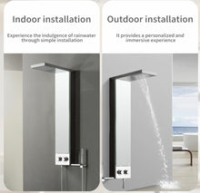 LUXURY RAINFALL SHOWER PANEL SYSTEM WITH MIRROR FINISH!! (NEW IN BOX) 🚿