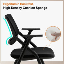 Niaja Foldable Training Chair Nesting BIFMA-Certified Chairs Stackable (Set of 2)!! BRAND NEW - WE DO NOT SHIP!!