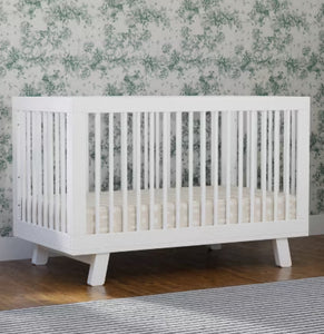 Babyletto Hudson 3-in-1 Convertible Crib with Toddler Rail, White! (NEW IN BOX)