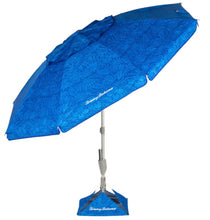 Tommy Bahama ANCHORX 7.5’ Beach Umbrella System, Blue Floral!! (NEW)