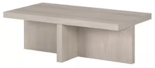Elna 44 in. Alder White Rectangle MDF Top Coffee Table! (NEW IN BOX)