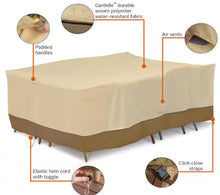 Veranda 140 in. L x 70 in. D x 35 in. H Full Coverage General Purpose Patio Furniture Cover! (BRAND NEW)