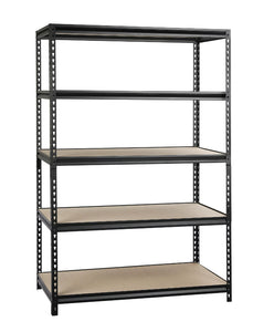 WORKPRO 48-Inch 5-Tier Freestanding Shelf with Particle Board Shelves, 800 lb. Capacity! (NEW IN BOX)