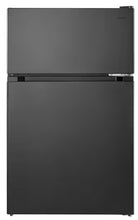 Vissani 3.1 cu. ft. 2 Door Mini Refrigerator in Black with Freezer, ENERGY STAR! (NEW IN BOX)
