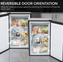 Whynter Energy Star 3.0 Cubic feet Upright Freezer, 21" D x 19.5" W x 33.5" H, 3, Stainless Steel!! BRAND NEW!!