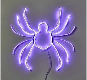 Hyde Eek Halloween Climbing Spider Faux Neon Light Motion!