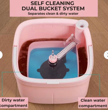 True & Tidy True Clean Spin Mop and Bucket System: Microfiber Cleaning Tools for Household Floor Maintenance! (NEW)