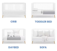 Delta Children Jordan 4-in-1 Convertible Crib, White! (NEW IN BOX)