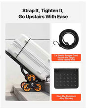Stair Climbing Cart, 440 lbs. Stair-Climbing Capacity, Heavy-Duty Folding Trolley Cart, Telescoping Handle, Hand Truck- new and assembled