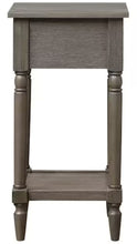 French Country Dark Gray Wirebrush Khloe Accent Table! (NEW IN BOX)