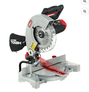 Hyper Tough 9A 7-1/4 inch Corded Compound Miter Saw, Like New Condition