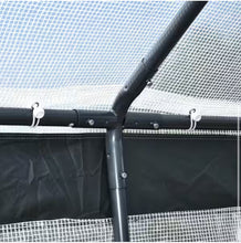 Outsunny 118 in.L x 78.75 in.W x 78.75 in.H Walk-in Garden Fully Enclosed Greenhouse w/ Steel Tubing 4 Windows & 2 Zippered Doors!! NEW IN BOX!!