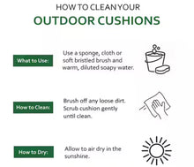 22 in. x 72 in. Sunset Stripe Outdoor Chaise Lounge Cushion! (BRAND NEW - SINGLE CUSHION!)