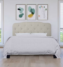 Home Design Angela Headboard, Warm Grey, Queen! (NEW IN BOX)