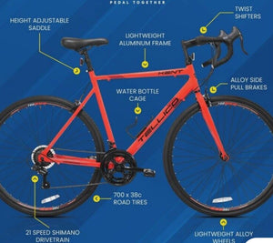 Kent Tellico 28" Adult Road Bike - Red! (NEW IN BOX)