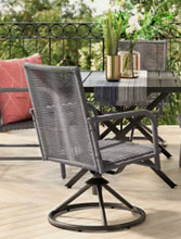 4pc Granby Padded Wicker Outdoor Patio Dining Chairs Swivel Chairs - Threshold: Weather-Resistant, Metal Frame, Basket Weave! (BRAND NEW IN BOX)