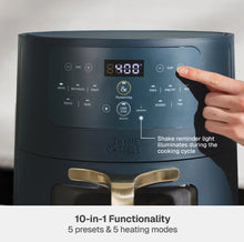 Thyme & Table 6QT Air Fryer, with ThymeCrisp™ and Ceramic-Coated Nonstick Basket, Atlantic Blue!! WE DO NOT SHIP!!