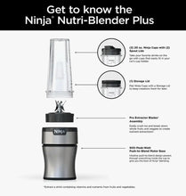 Ninja Nutri-Blender Plus Compact Personal Blender - WE DO NOT SHIP!!
