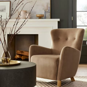 Kessler Wingback Accent Chair Velvet - Threshold™ designed with Studio McGee! (NEW IN BOX)