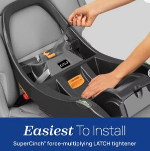 Chicco KeyFit 35 ClearTex FR Chemical Free Infant Car Seat, Shadow! (NEW IN BOX)