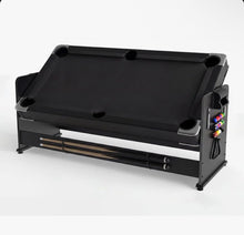 7' 3-in-1 Multi-Game Table with Air Hockey, Billiards & Ping Pong, Full Accessories Included, Flip-Top Design for Game Room, Basement, and Family Fun