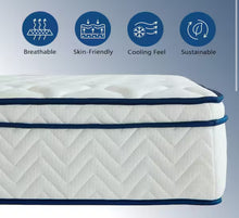 Sweet Feelings King Mattress-Medium Firm, Memory Foam and Innerspring, Mattress in a Box