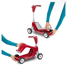Radio Flyer Scoot 2 Scooter - Red: Steel & Plastic, Ages 1-4, 44.1 lbs Capacity!! NEW IN BOX!!