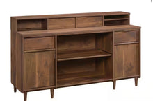 Clifford Place Grand Walnut Organizer Hutch, 59”Wide! (NEW IN BOX) - (WORKS ON DESKS & BUFFET CABINETS!)
