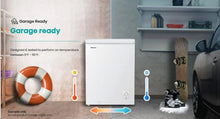 Hisense Garage Ready 5 cf ft Chest Freezer- White- new - scratch and dent - work great!