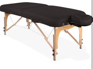 INNER STRENGTH Portable Massage Table Package E2 - Full Reiki Massage Table Incl. Deluxe Adjustable Face Cradle, Pillow & Carry Case (30"x73")! (NEW - MISSING CARRY BAG & PILLOW)