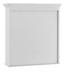 Home Decorators Collection Ashburn 24 in. W x 8 in. D x 27 in. H Bathroom Storage Wall Cabinet in White!! NEW IN BOX!!