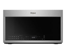 Whirlpool - 1.9 Cu. Ft. Convection Over-the-Range Microwave with Sensor Cooking - Stainless Steel! **NEW - SCRATCHED - MISSING MOUNTING HARDWARE/BRACKET**