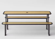 Picnic Rectangle Table Black - Room Essentials! (NEW IN BOX)
