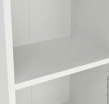 Element 80 in. White Engineered Wood 5-Shelf Standard Bookcase! (NEW IN BOX - MINOR CHIP)