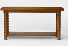 60'' Console Table with Braided Legs