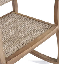 Welby Outdoor Acacia Wood/Wicker Rocking Chair, Set of 2, Light Brown - Christopher Knight Home: Weather-Resistant, Rustic Patio Furniture! (NEW IN BOX)