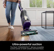 Shark POWERDETECT Bagless Corded HEPA Upright Vacuum with DuoClean Detect Technology & XL Dust Cup Multisurface in Purple!! NEW IN BOX!!