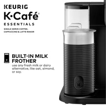Keurig K-Cafe Essentials Single Serve K-Cup Pod Coffee Maker, Black!! NEW IN BOX!!