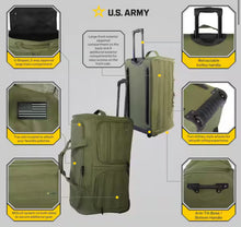 U.S. Army ROMEO 31-inch Tactical Rolling Duffel Green