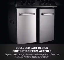 (NATURAL GAS!!) - Napoleon Prestige 500 4-Burner Natural Gas Grill in Stainless Steel with Infrared Side and Rear Burners and Rotisserie Kit! (NEW IN BOX)