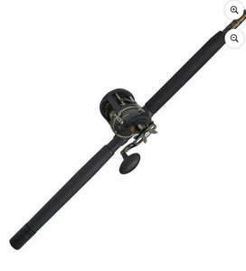 PENN Squall® II Level Wind Combo, 6'6" Medium Heavy Fishing Rod, 30 Size Reel- new
