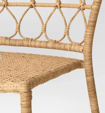 Britanna Stackable Patio Chair Beige, Set of 4! (NEW IN BOX)