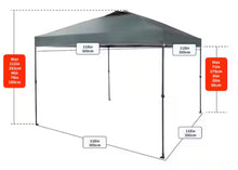 Everbilt 10 ft. x 10 ft. Grey Instant Canopy Pop Up Tent!! LIGHTLY USED, VERY CLEAN!!