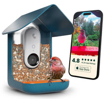 Bird Buddy Outdoor Bird Feeder Kit 9" - Blue!! NEW IN BOX!!